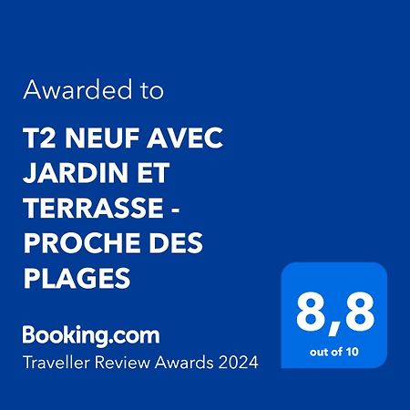T2 Neuf Avec Jardin Et Terrasse - Proche Des Plages Saint-Cyr-sur-Mer Eksteriør bilde