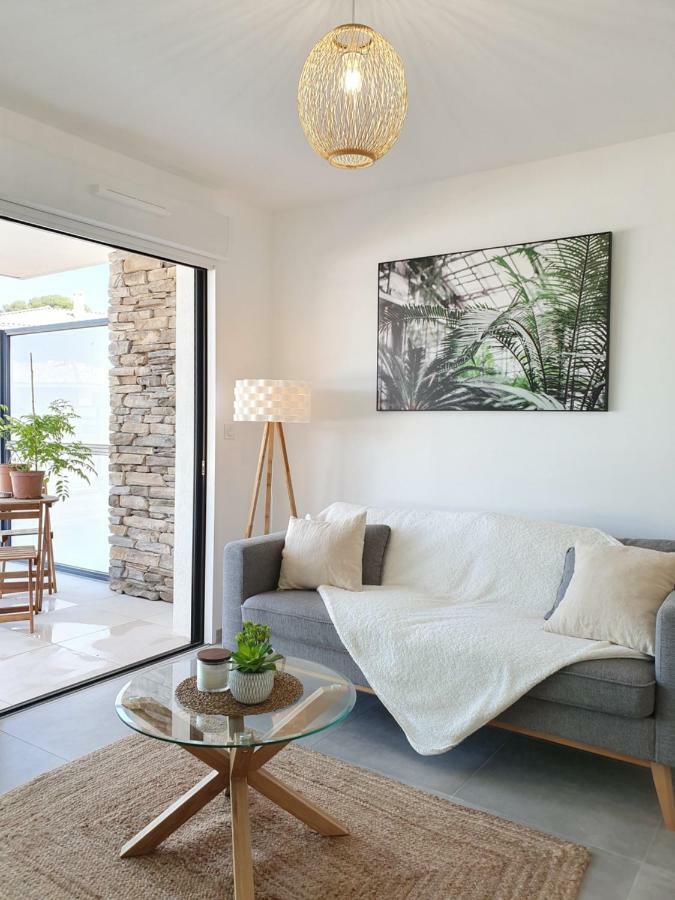 T2 Neuf Avec Jardin Et Terrasse - Proche Des Plages Saint-Cyr-sur-Mer Eksteriør bilde